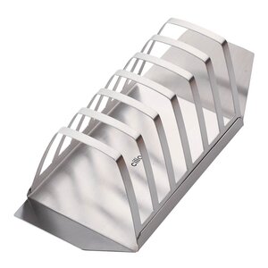 Cilio Toaststativ 6 skiver rustfritt stål