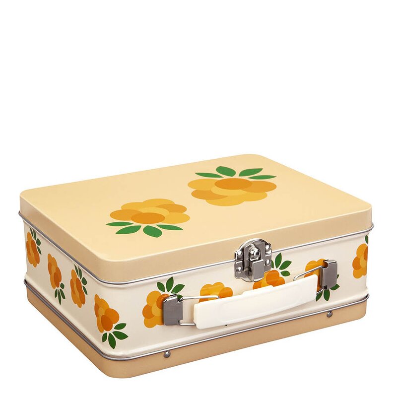 Blafre Multe koffertboks 8x16x19 cm gul