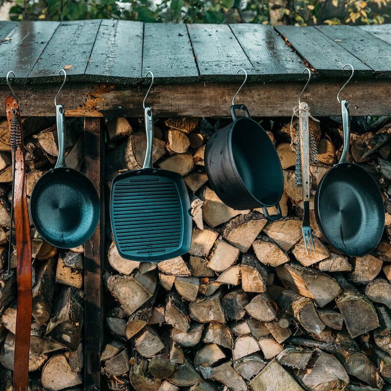 Skottsberg Grillpanne i støpejern 24 cm