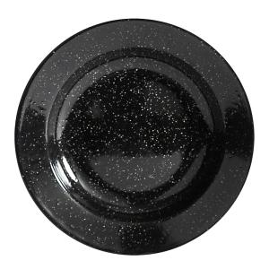 Sagaform Doris emaljetallerk 20 cm svart