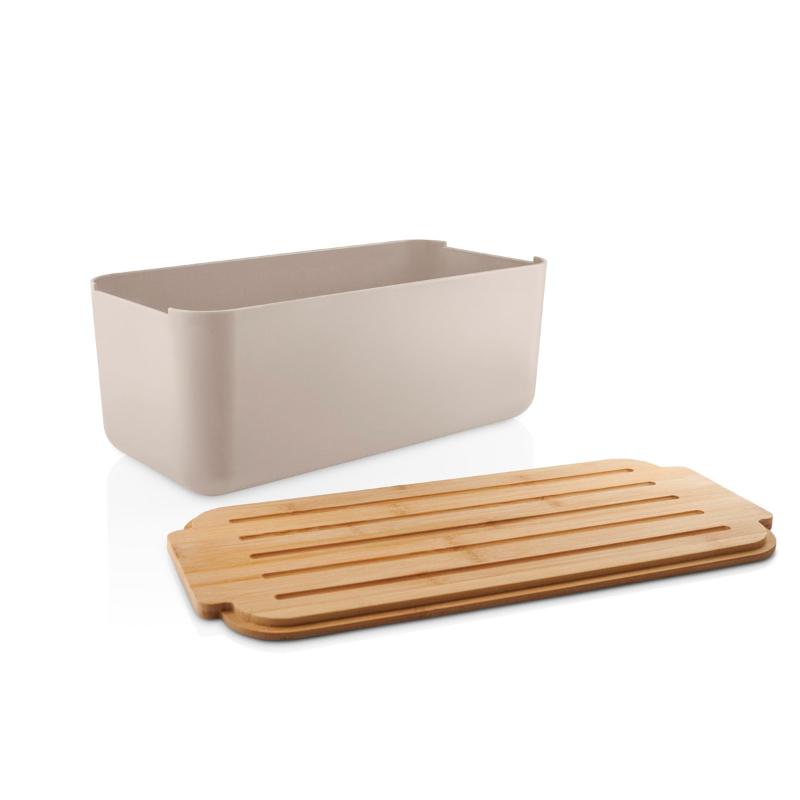 Eva Solo Tools brødboks med bambuslokk 42x19 cm sand