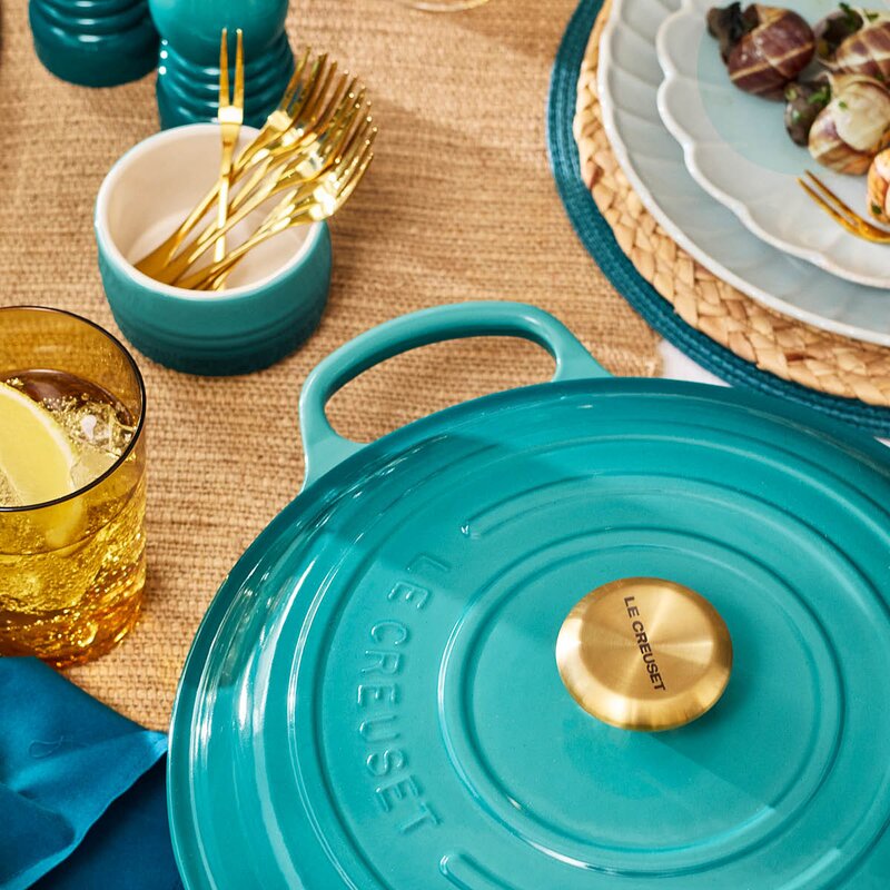 Le Creuset Stabelbar ramekin 20 cl Bleu Riviera