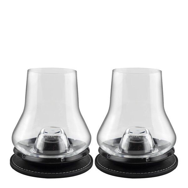 Peugeot - Atmosphére whisky smakingssett 4 deler svart/klar