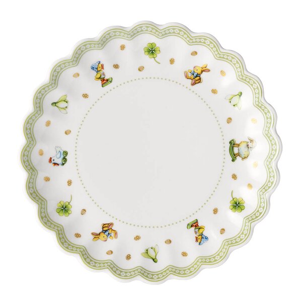 Villeroy & Boch - Easter Delight asjett 16 cm hvit/gr&oslash;nn