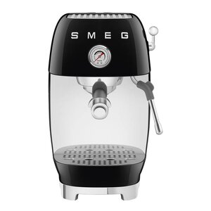 SMEG Manuell espressomaskin med Cold Brew ECF03 svart