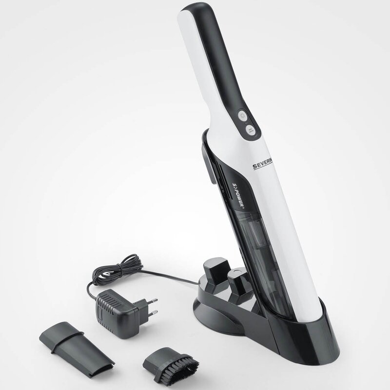 Severin S-Power håndholdt støvsuger HV7140 120W svart/hvit