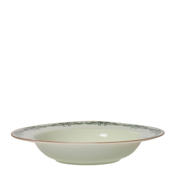 Rörstrand Ostindia dyp tallerken 24 cm grønn