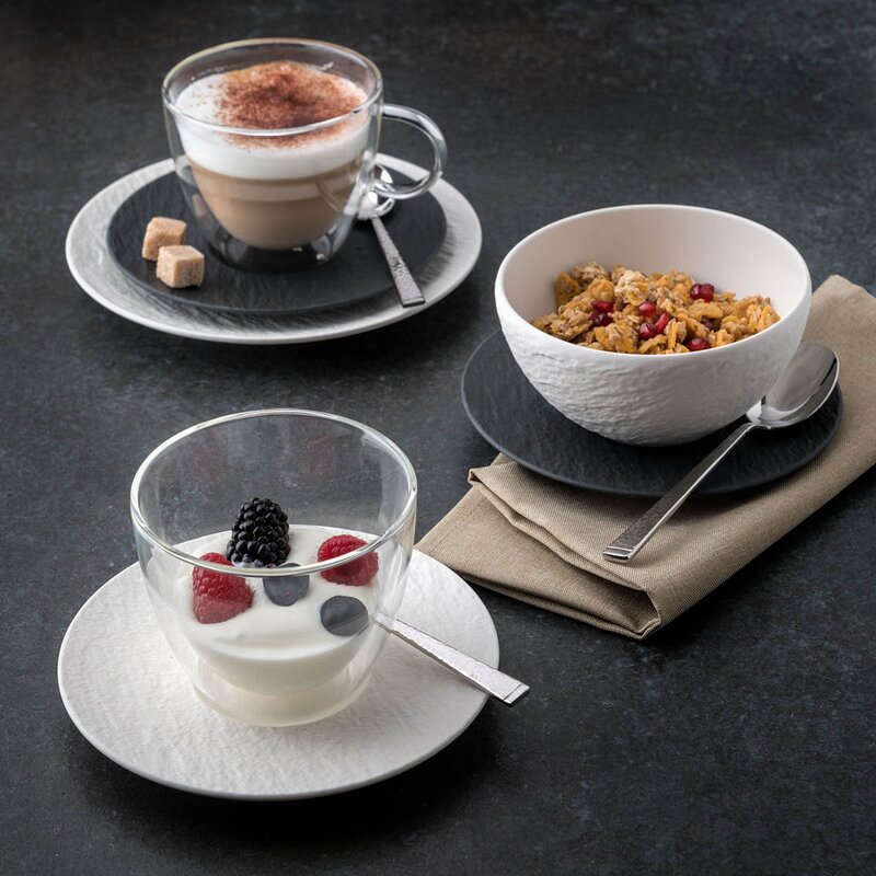 Villeroy & Boch Maufactur Rock skål til kaffekopp 15,5 cm