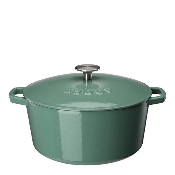 Sabor – Støpejernsgryte 4,4L sea green