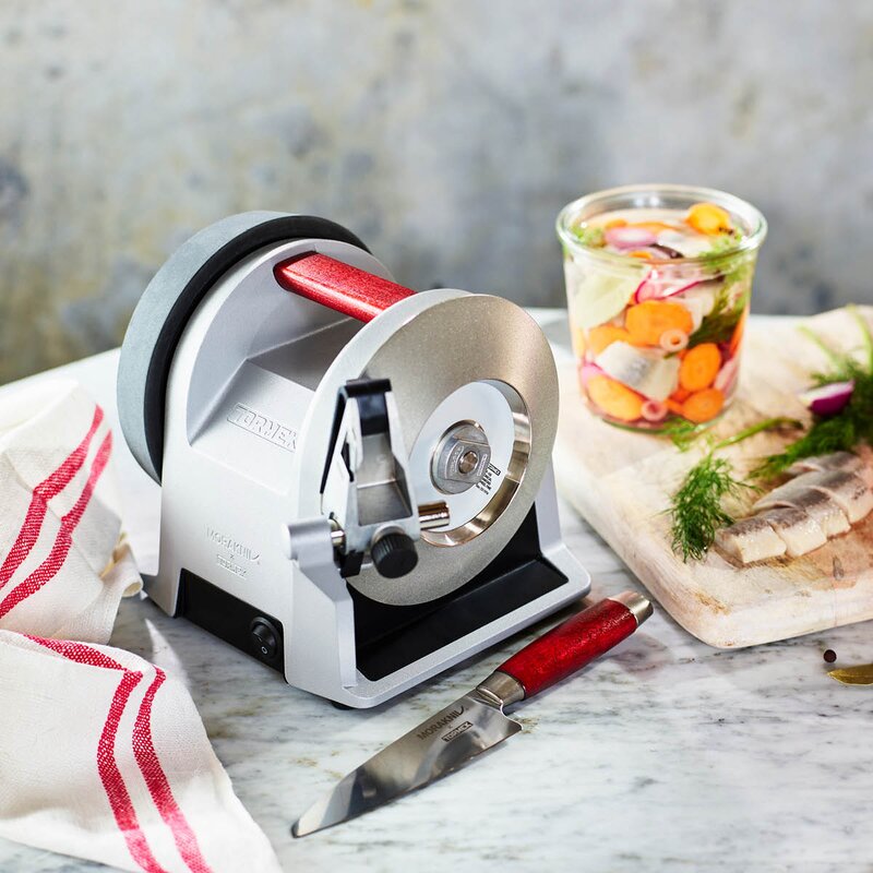 Tormek Tormek x Morakniv 1891 elektrisk knivsliper T-1 zinc gray