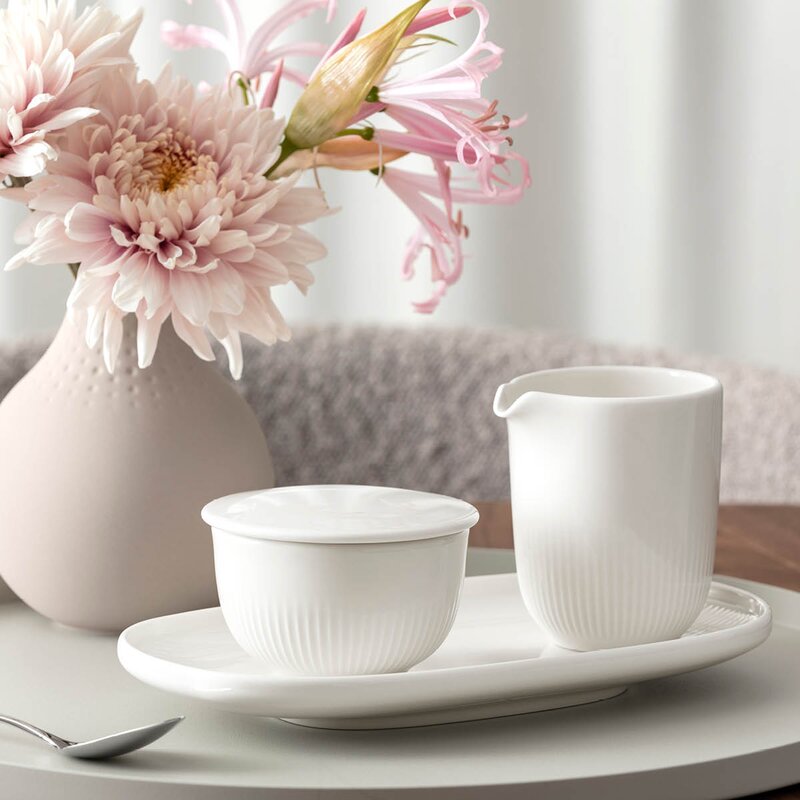 Villeroy & Boch Afina fløtemugge 17 cl hvit