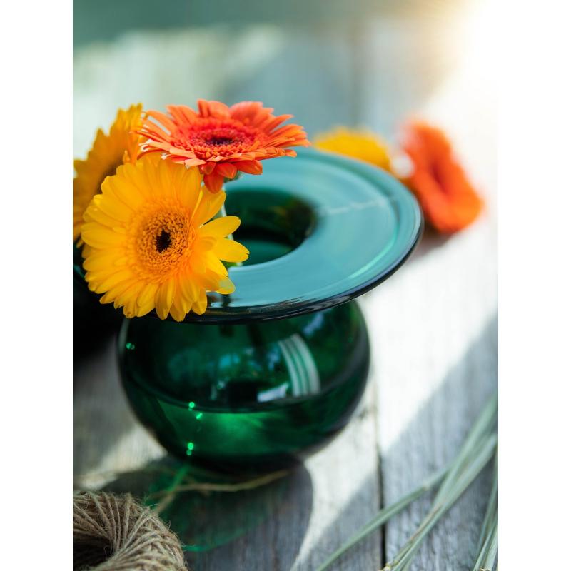 Magnor Boblen vase 12 cm grønn