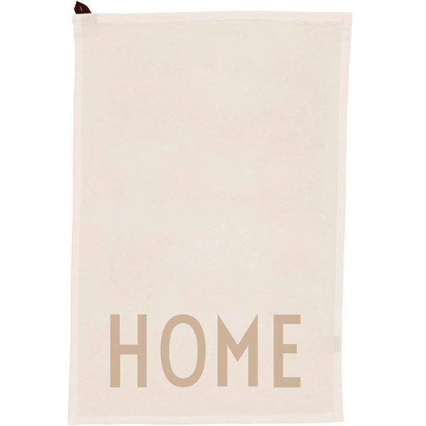 Design Letters Favourite kjøkkenhåndkle HOME hvit