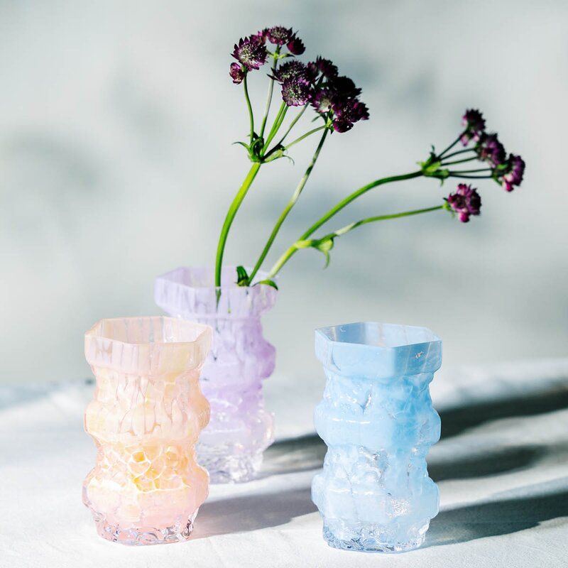 Magnor Evig vase 16 cm rosa