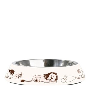 Muurla Mummi Pets kattematskål 15,5x15,5 cm beige