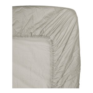 Midnatt Pebble stretchlaken 90x200 cm greige