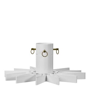 House Doctor Star juletrefot i jern 47 cm hvit