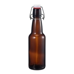 Modern House Sogn Flaske 0,34 l brun, hvit