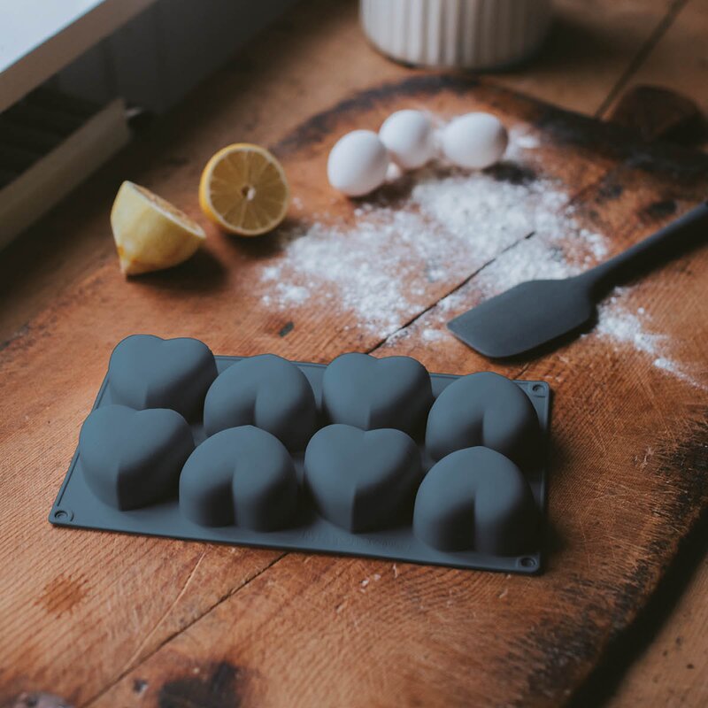 Dorre Beck bakeform hjerte 29x17 cm 8 stk