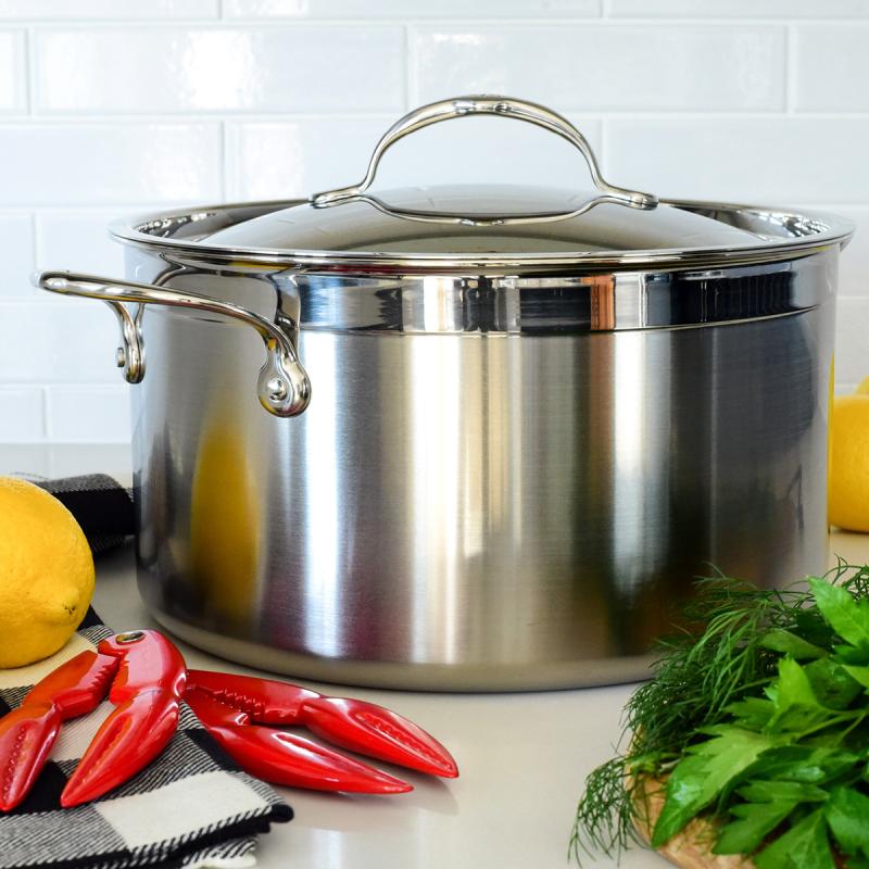 Hestan Probond gryte med lokk 7,6L stål