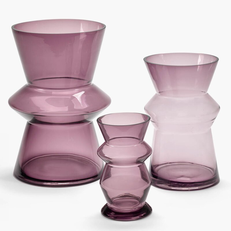 Serax Marie-Ann vase 22 cm lilla