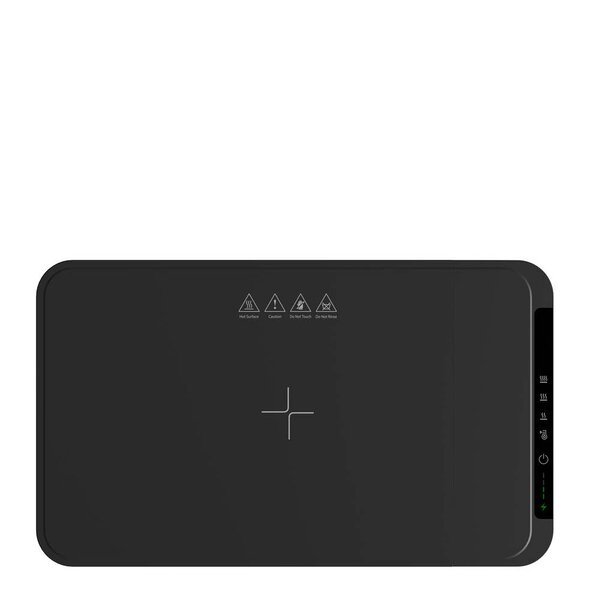 Nordic Sense Varmeplate oppladbar 46x24 cm grå