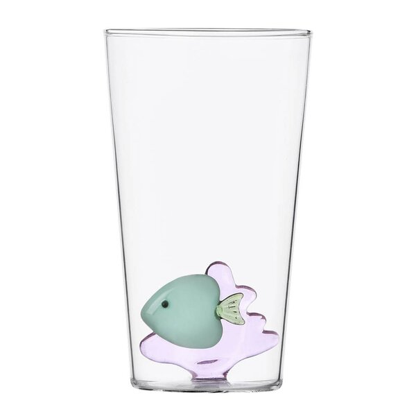 Ichendorf Milano - Marine Garden longdrinkglass 45 cl gr&oslash;nn fisk og sj&oslash;gress
