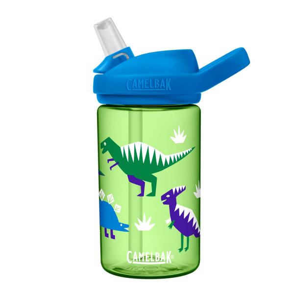 Camelbak Eddy+ kids drikkeflaske 0,4L dinosaurs grønn