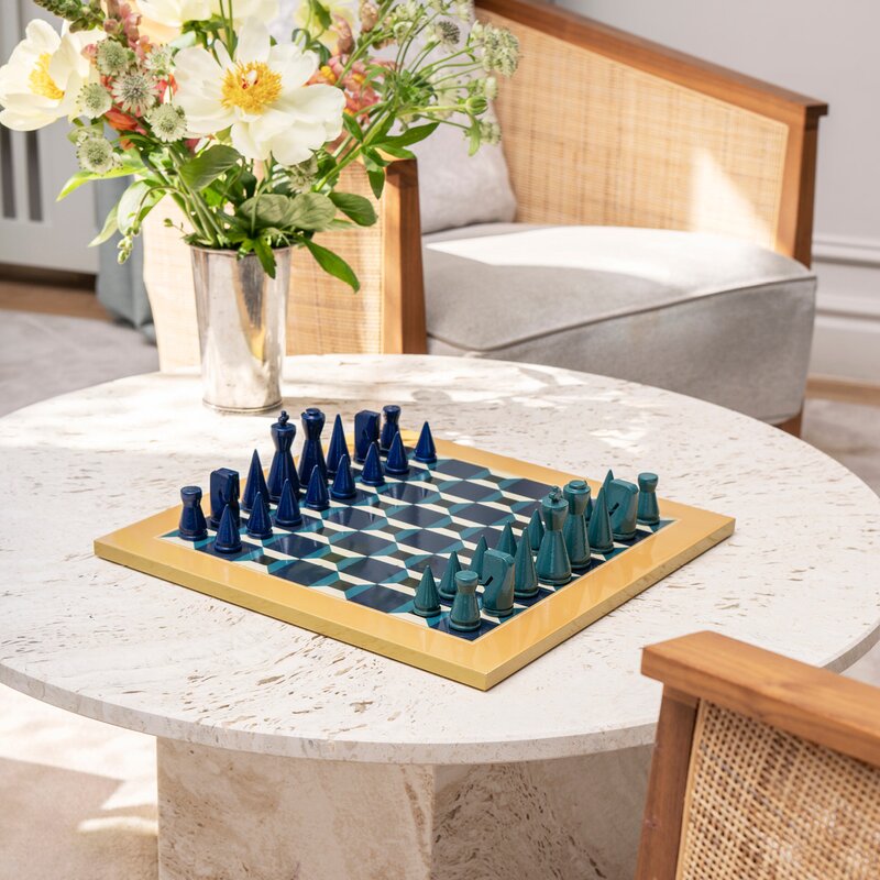 Printworks Lacquered sjakksett athena spill