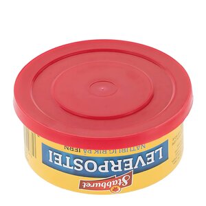 Aanonsen Plastlokk stor leverpostei 2 stk rød