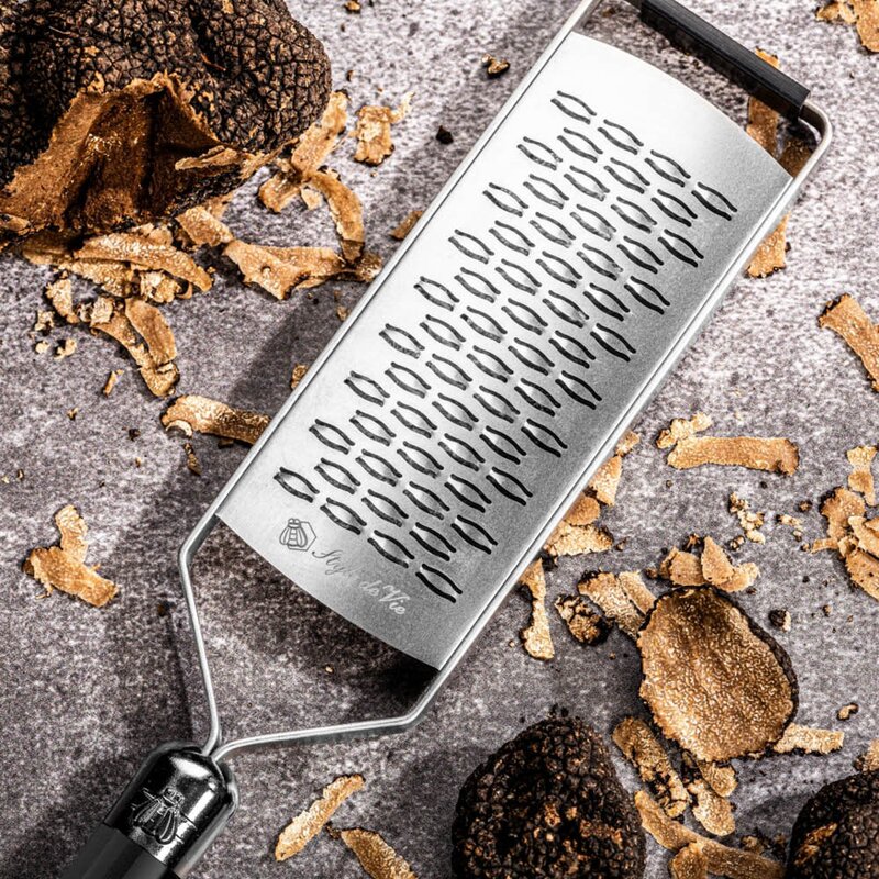 Laguiole Style de Vie Rivjern rillet 34,8 cm svart