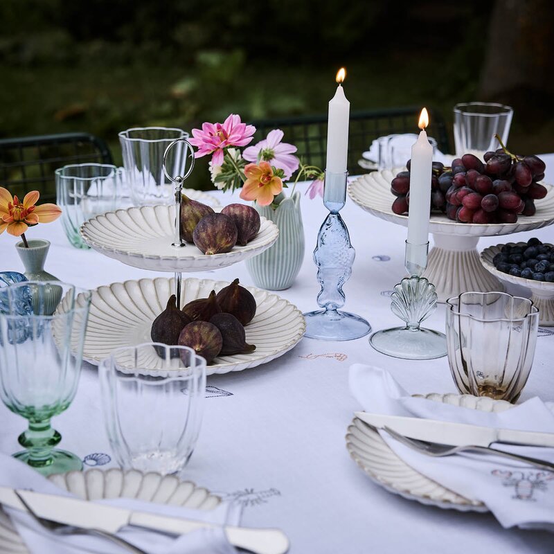 Lene Bjerre Camille etasjefat 27 cm off white