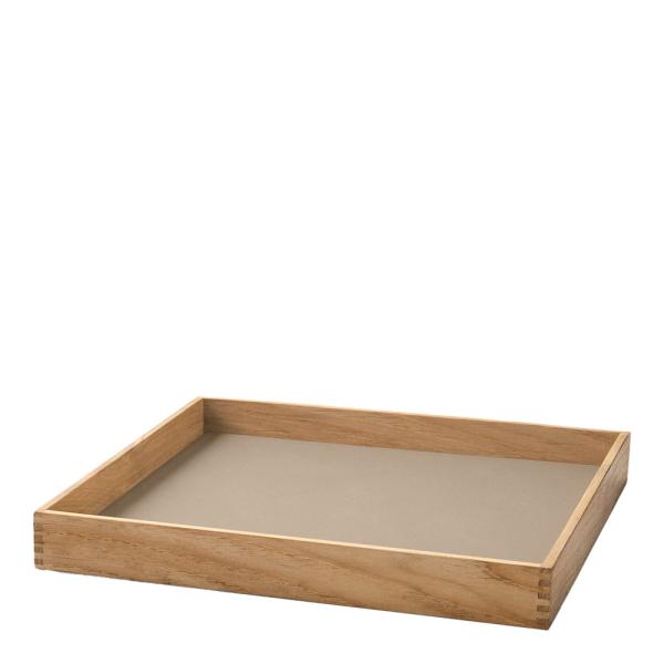 LIND DNA – Even teak brett 29,4×29,4 cm nupo clay brown