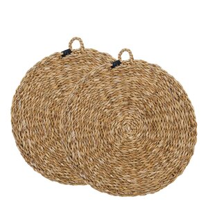 Nicolas Vahé Naba bordbrikke 28 cm 2 stk sjøgress