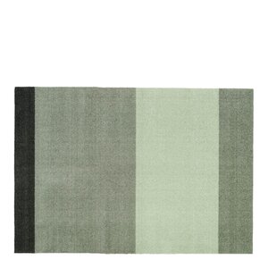 Tica Copenhagen Stripes horisontal gulvmatte 130x90 cm green