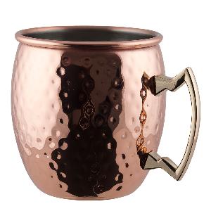 Dorre Oliver mulekopp 45 cl hamret kobber
