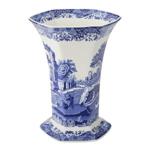Spode Blue Italian vase 27 cm blå/hvit