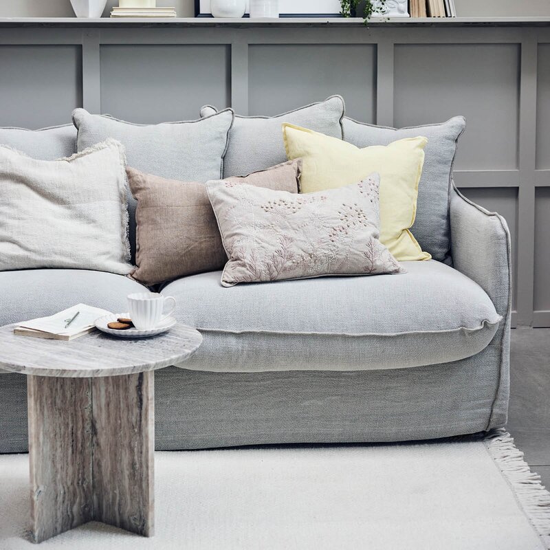 Lene Bjerre Efina putetrekk 50x50 cm gul