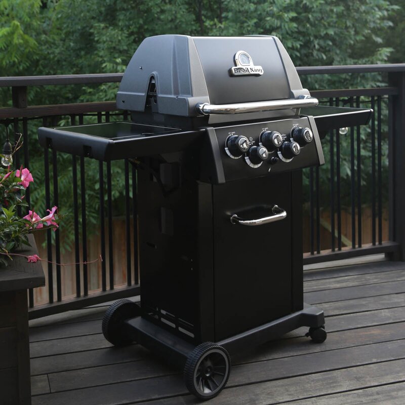 Broil King Royal 390 Shadow gassgrill med rotisseri og sidebrenner