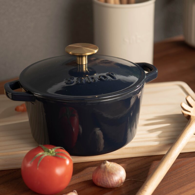 Sabor Classic støpejernsgryte 2L Midnight Blue