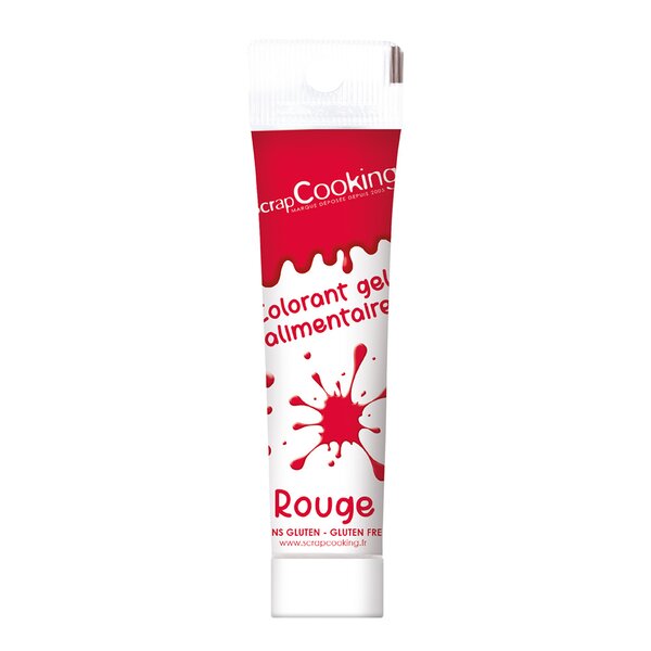ScrapCooking Konditorfarge 20 g rød