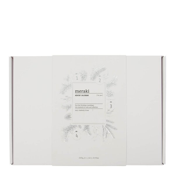 Meraki Adventskalender 4-luker velvære