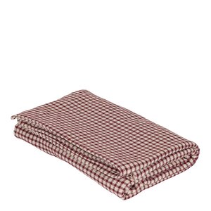 Fondaco Mette bordduk 115x115 cm vinrød
