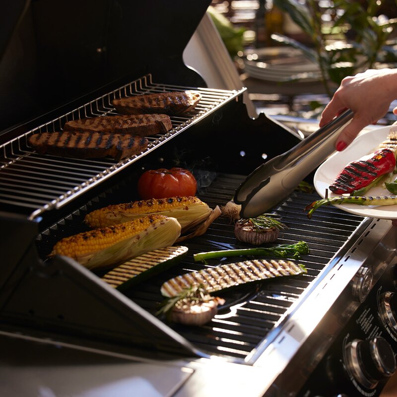 Rösle Videro G4-S Vario+ gassgrill 20500W svart