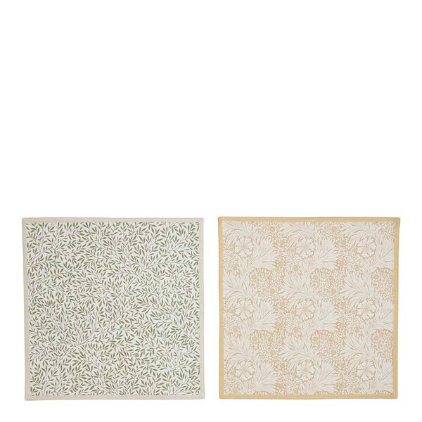 Spode Morris & Co serviett 40x40 cm 2 stk marigold & standen