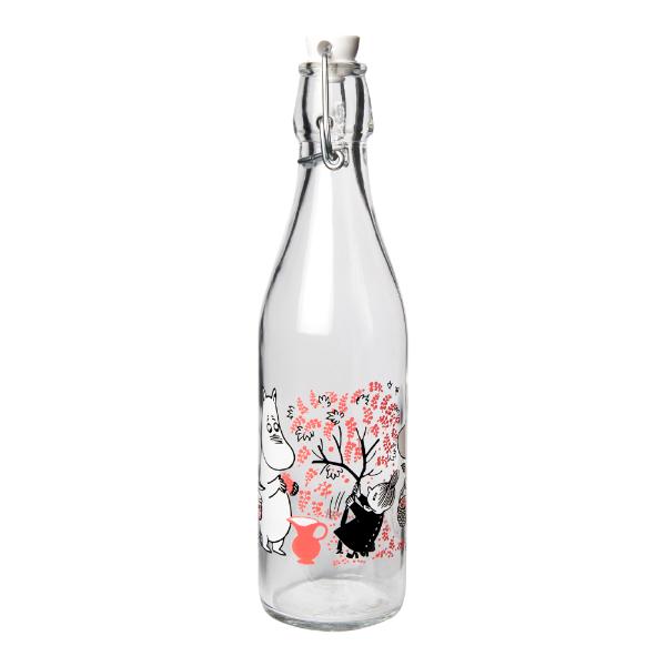 Muurla Mummi glassflaske med patentkork 0,5L bær