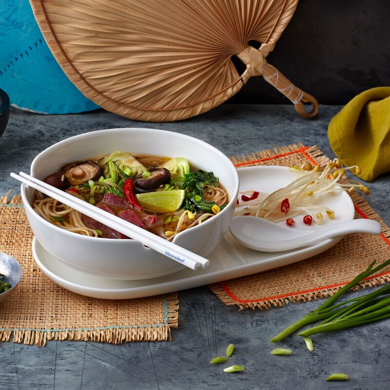 Villeroy & Boch Soup Passion spisepinner 24 cm 2 stk hvit