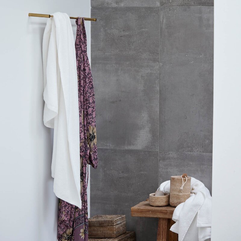 Lene Bjerre Molli badehåndkle 140x70 cm hvit