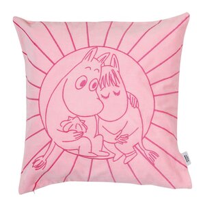 MoominArabia Mummi putetrekk 50x50 cm Kjærester rosa