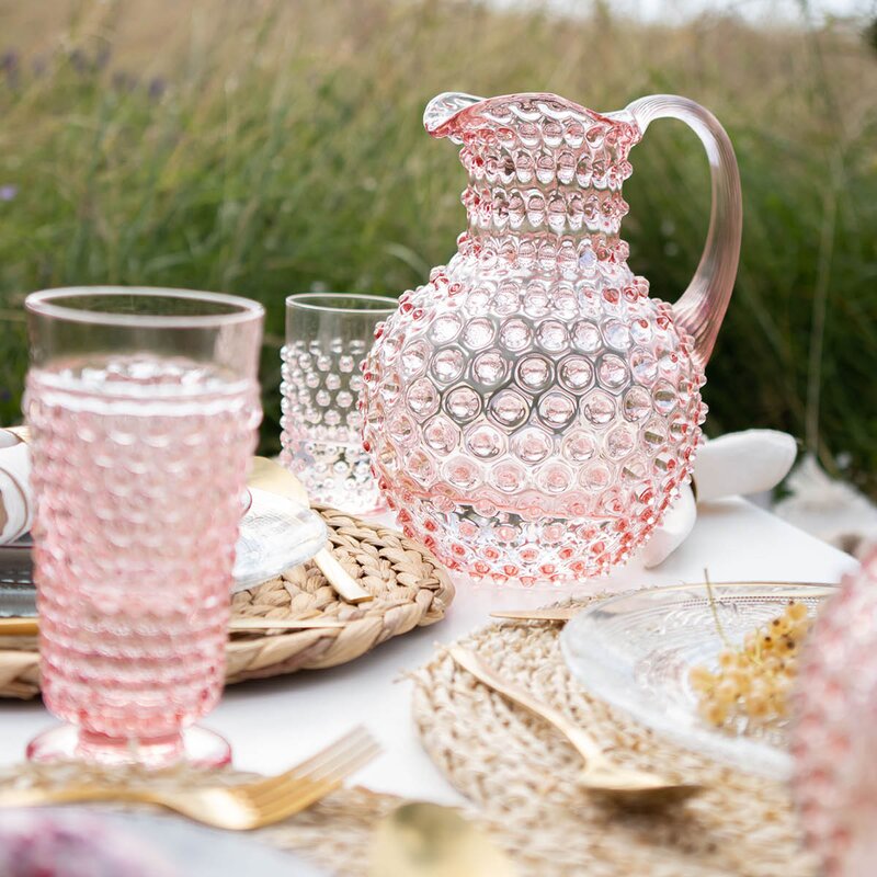 Klimchi Hobnail karaffel 2L rosaline
